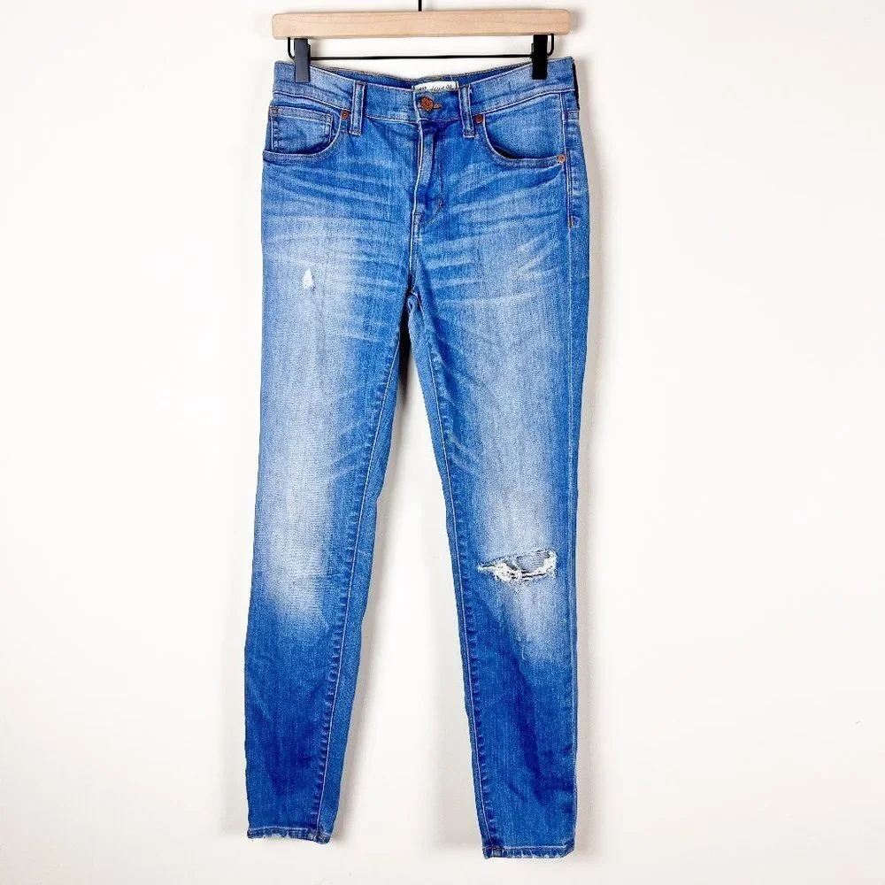 2/$30 Madewell 9 High Riser Skinny Skinny Jeans 27
